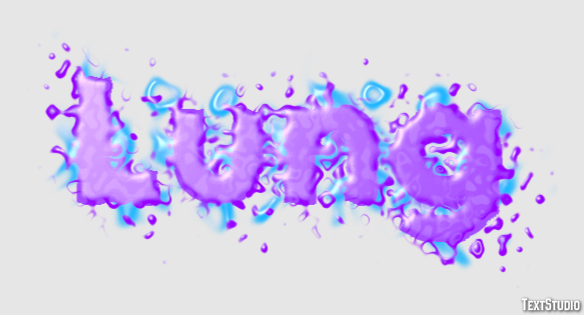 Lung Text Effect