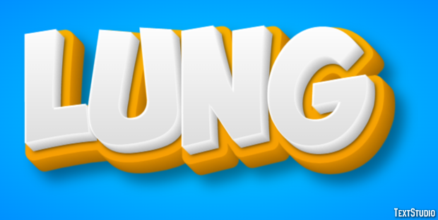 Lung Text Effect