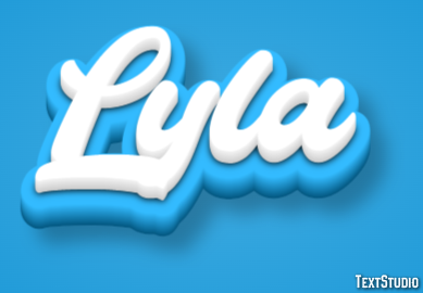 Lyla Texteffekt