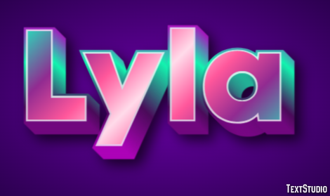 Lyla Texteffekt