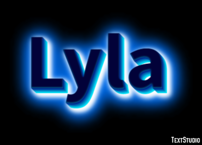 Lyla Texteffekt