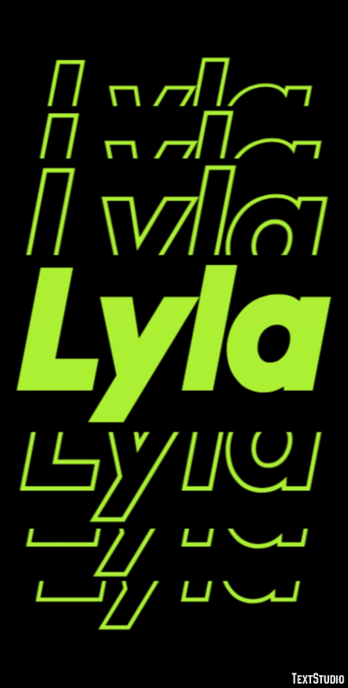 Lyla Efekt tekstowy