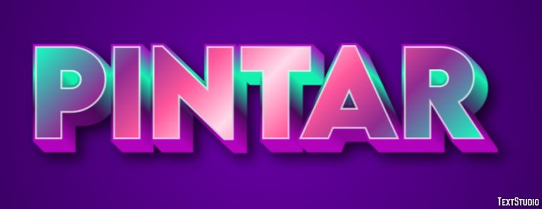 Pintar テキスト効果