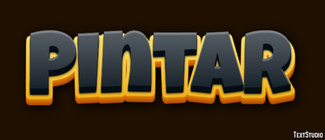Pintar Text Effect