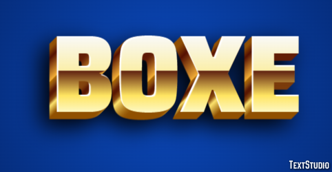 Boxe Effetto testo