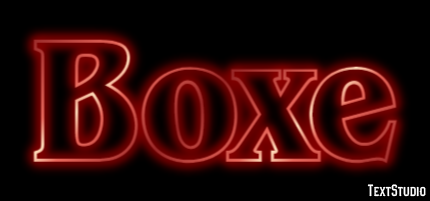 Boxe Effetto testo
