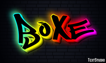 Boxe Effetto testo