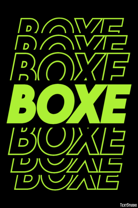 Boxe Effetto testo