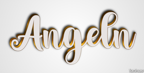 Angeln Effetto testo