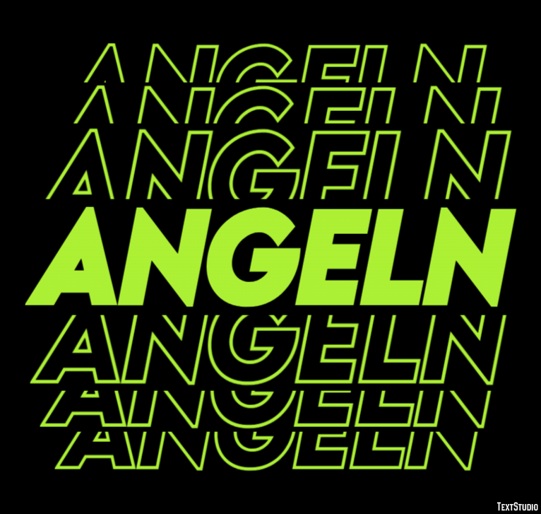 Angeln Effetto testo