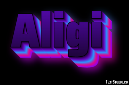 Aligi Text Effect