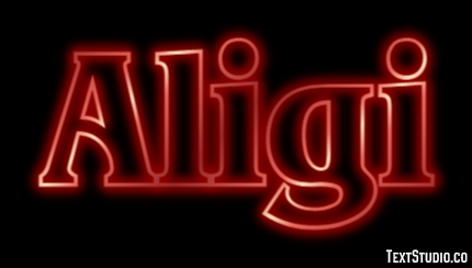 Aligi Text Effect