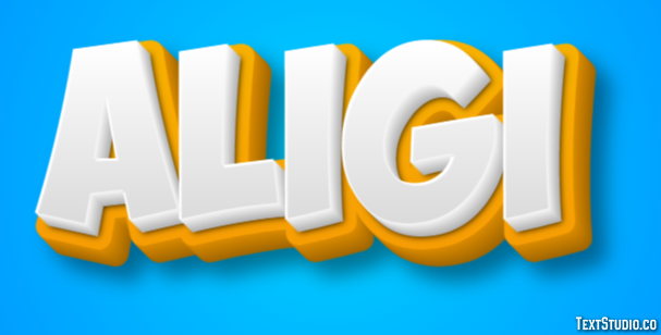 Aligi Text Effect
