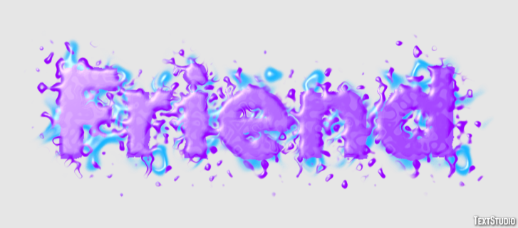 Friend Text Effect