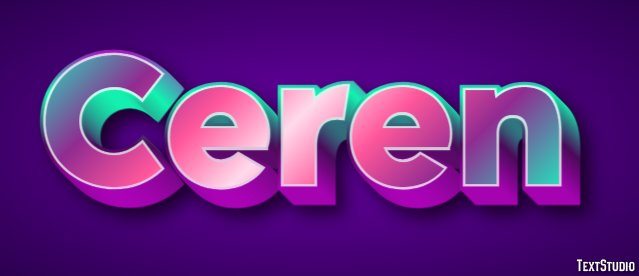 Ceren Texteffekt