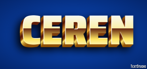 Ceren Text Effect