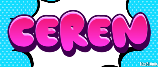 Ceren Text effect