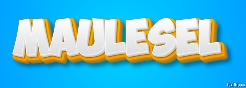 Maulesel Effetto testo