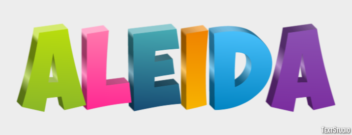 Aleida Texteffekt