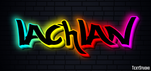 Lachlan Texteffekt