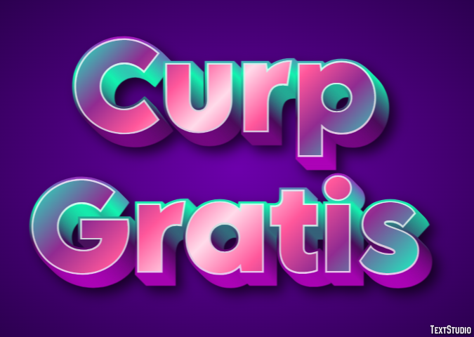 Curp Gratis Tekst effect