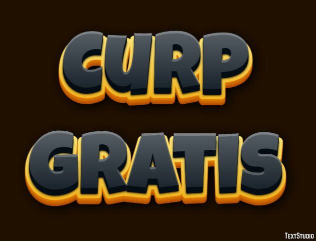 Curp Gratis Tekst effect