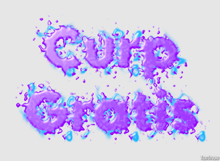 Curp Gratis Tekst effect