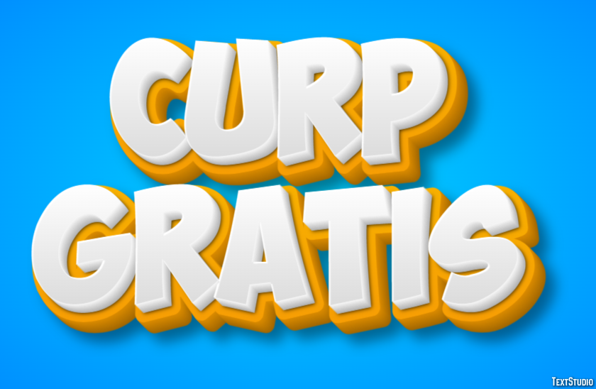 Curp Gratis Tekst effect