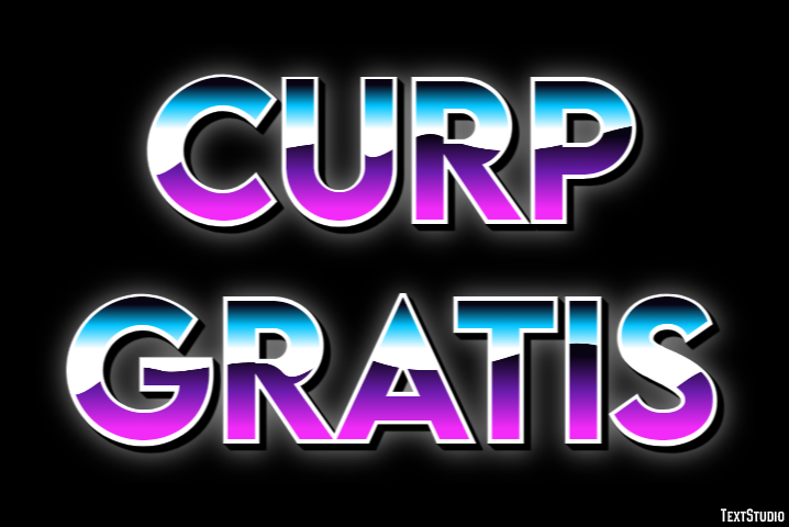 Curp Gratis Tekst effect