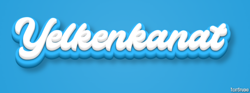 Yelkenkanat Metin efekti