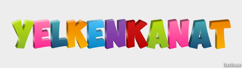 Yelkenkanat Metin efekti