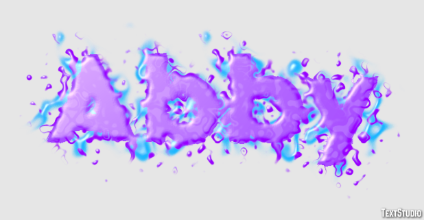 Abby Tekst Effect