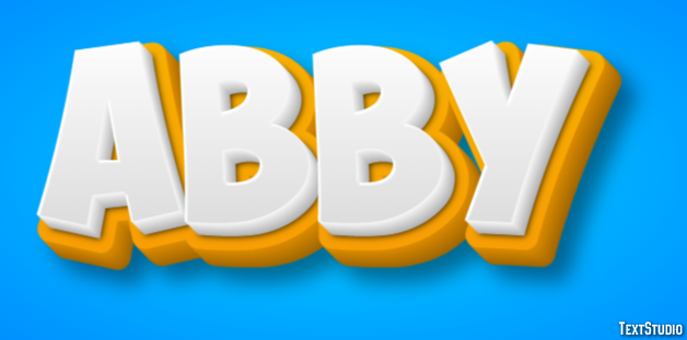 Abby Effetto testo