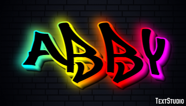 Abby Texteffekt