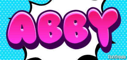 Abby Tekst Effect