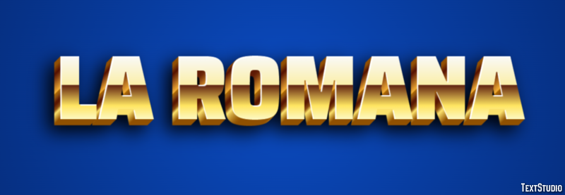 La Romana Efekt tekstowy
