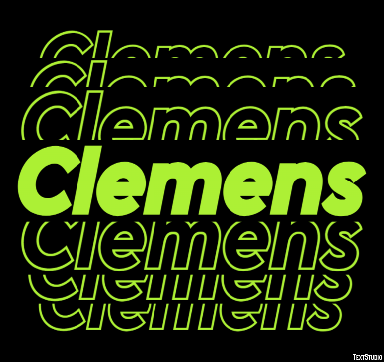 Clemens Tekst Effect