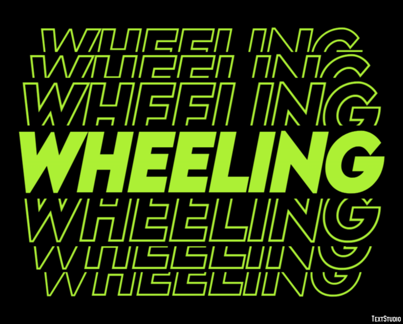 Wheeling Efekt tekstowy