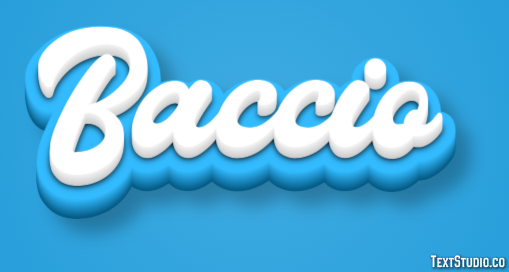 Baccio Effetto testo