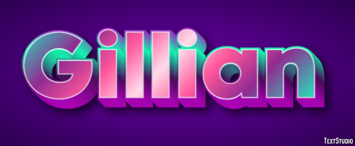 Gillian Efeito de texto