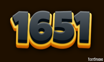 1651 Text Effect
