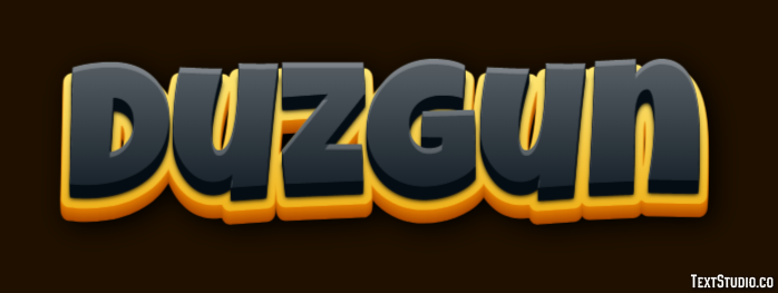 Duzgun Metin efekti