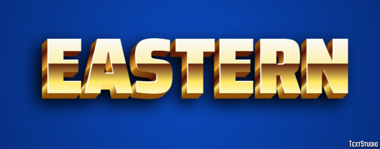 Eastern Text Effect