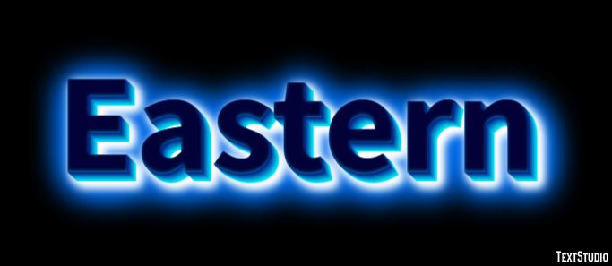 Eastern Text Effect