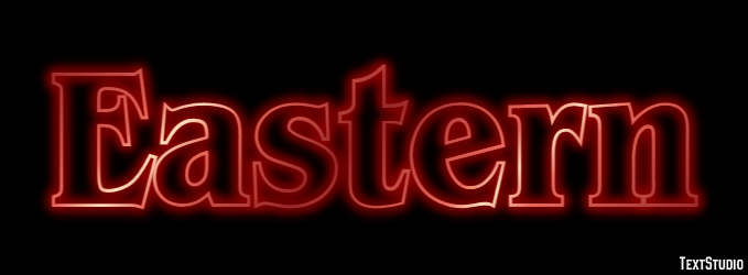 Eastern Text Effect