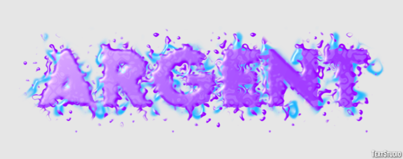 Argent Effetto testo