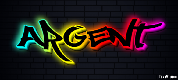 Argent Efecto de Texto