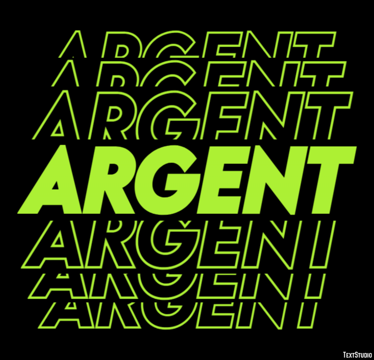 Argent Text Effect