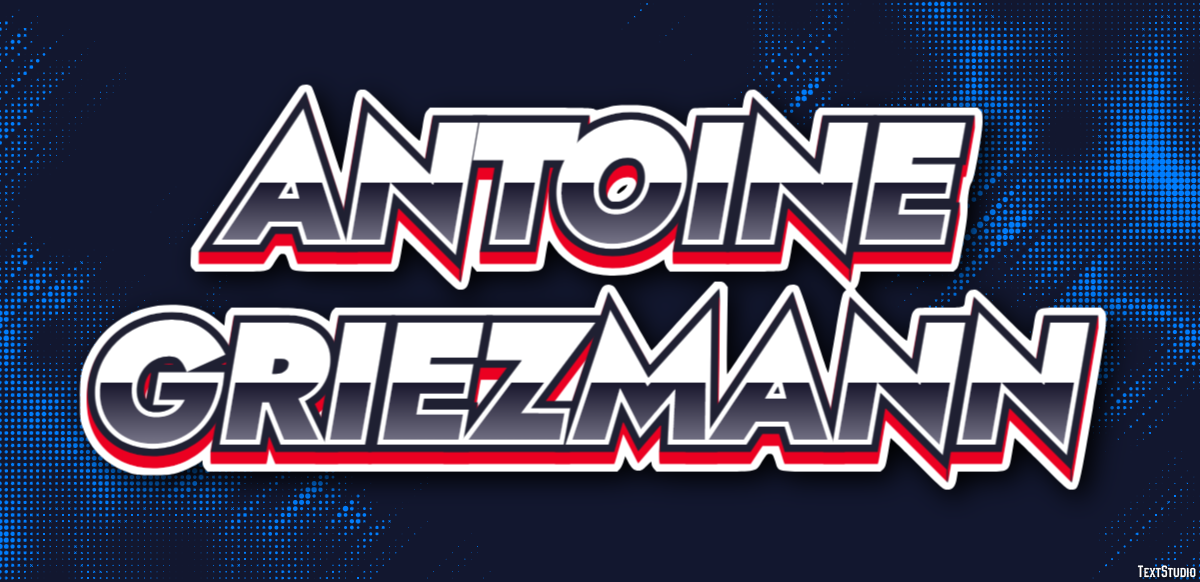 Antoine Griezmann Text Effect