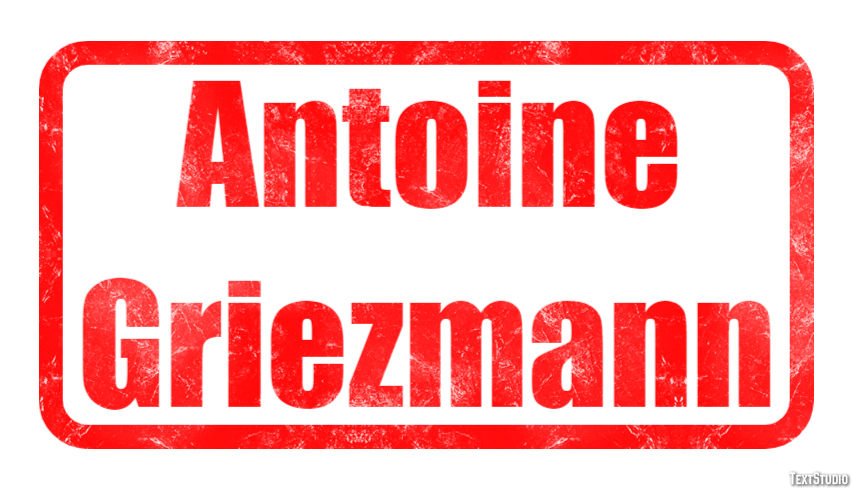 Antoine Griezmann Text Effect